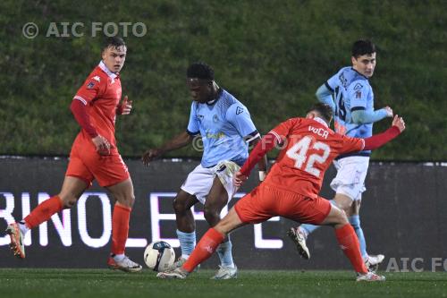 Triestina Mohamed Ali Zoma Albino Leffe Idriz Voca Italian championship 2024 2025 Lega Pro 31°Day Albino Leffei match between  Albino Leffe 2-0 Triestina 