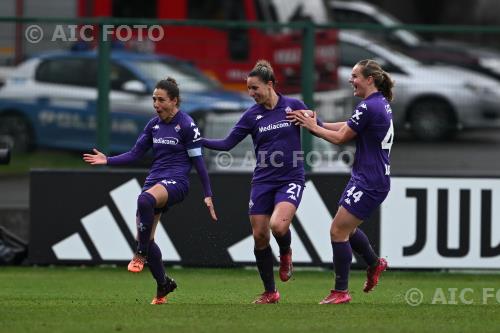 Fiorentina Women Emma Severini Fiorentina Women Emma Skou Faerge Vittorio Pozzo Lamarmora match between    Juventus Women 0-2 Fiorentina Women Biella, Italy 