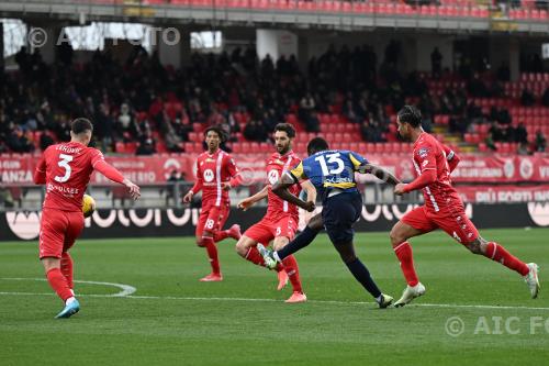 Parma Stefan Lekovic Monza Roberto Gagliardini Italian championship 2024 2025 29°Day U-Power match between    Monza 1-1 Parma 