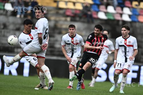 Lucchese Francesco Benassai Campobasso Melvyn Remy Italian championship 2024 2025 Lega Pro Day 32° Porta Elisa match between  Lucchese 2-0 Campobasso 