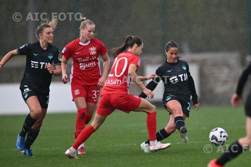 Lazio Women Liucija Vaitukaityte Como Women Zara Kramzar Italian championship 2024 2025  Femminile 21°Day Mirko Fersini match between Lazio Women 0-2 Como Women 