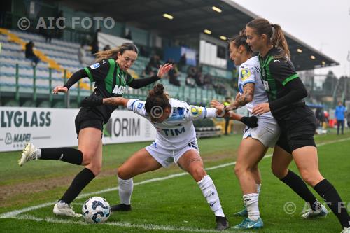 Sassuolo Women Antonietta Castiello Lazio Women Elisabetta Oliviero Italian championship 2024 2025  Femminile 22°Day Enzo Ricci match between  Sassuolo Women 0-2 Lazio Women 
