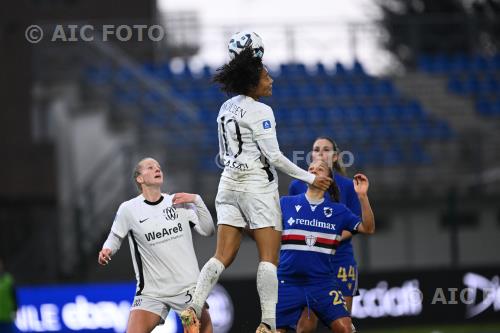 Como Women Elena Pisani Sampdoria Women Zara Kramzar Ferruccio Trabattoni match between Como Women 2-2 Sampdoria Women Seregno, Italy 