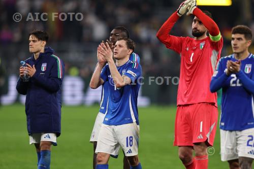 Italy Moise Kean Italy Nicolo Barella Italy 2025 UEFA Nations League 2024-2025 