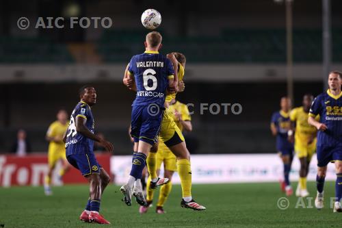 Hellas Verona Mateo Pellegrino Parma Jackson Tchatchoua Marcantonio Bentegodi match between    Hellas Verona 0-0 Parma Verona, Italy 