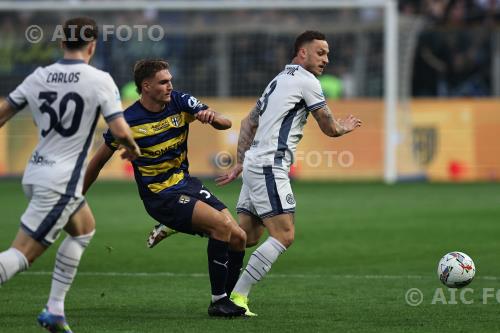 Parma Marko Arnautovic Inter 2025 Parma, Italy 