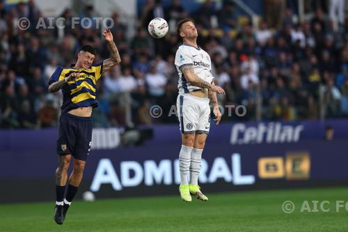 Inter Lautaro Rodrigo Valenti Parma 2025 Parma, Italy 