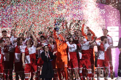 Rimini 2025 Italian championship 2024 2025 Lega Pro Second Italian Cup final Lega Pro  Rimini 0-0 Giana Erminio at Romeo Neri Stadium 