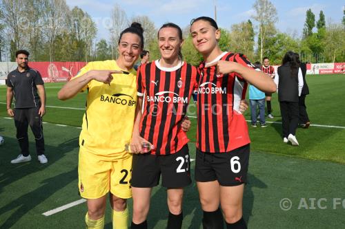 Milan Women Julie Piga Milan Women Nadine Sorelli Peppino Vismara match between     Milan Women 5-3 Fiorentina Women Milano, Italy 