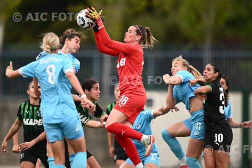Sassuolo Women Tecla Pettenuzzo Napoli Women Maja Jelcic Italian championship 2024 2025  Femminile 24°Day Giuseppe Piccolo match between  Napoli Women 0-1 Sassuolo Women 