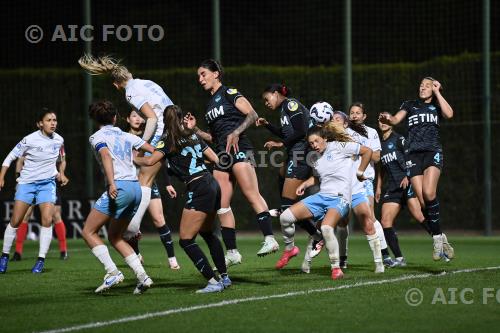 Napoli Women Martina Piemonte Lazio Women Carina Baltrip-Reyes Napoli Women Giulia Mancuso Lazio Women 2025 Formello, Italy 