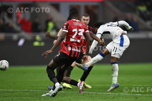 Atalanta Fikayo Tomori Milan 2025 Milano, Italy Goal 1-0 