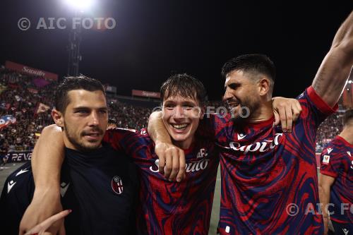 Bologna Giovanni Fabbian Bologna Martin Erlic Renato Dall’Ara match between    Bologna 2-1 Empoli Bologna, Italy 
