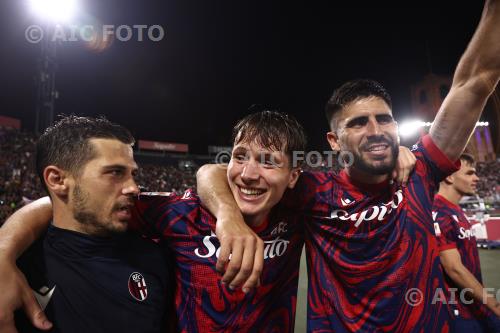 Bologna Giovanni Fabbian Bologna Martin Erlic Renato Dall’Ara match between    Bologna 2-1 Empoli Bologna, Italy 