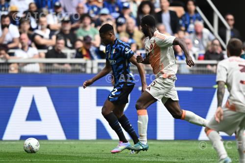 Inter Evan N Dicka Roma 2025 Milano, Italy 