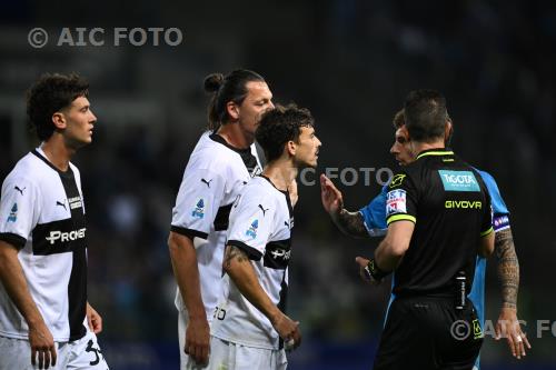 Napoli Enrico Del Prato Parma Milan Djuric Italian championship 2024 2025 37°Day Ennio Tardini match between    Parma 0-0 Napoli 