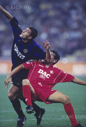 Inter Alessandro Lucarelli Piacenza 1999 Milano, Italy 