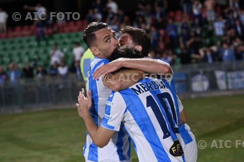 Pescara Brando Moruzzi Pescara Davide Merola Libero Liberati match between  Ternana 0-1 Pescara Terni, Italy 