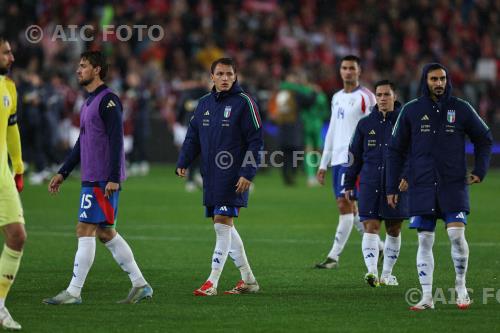 Italy Mateo Retegui Italy Giacomo Raspadori Fifa World Cup Qualifier  2028 Day 3 Group L Oslo, Norway. 
