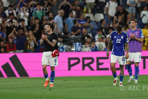 Italy Giovanni Di Lorenzo Italy Daniele Rugani Mapei match between  Italy 2-0 Moldova Reggio Emilia, Italy. 