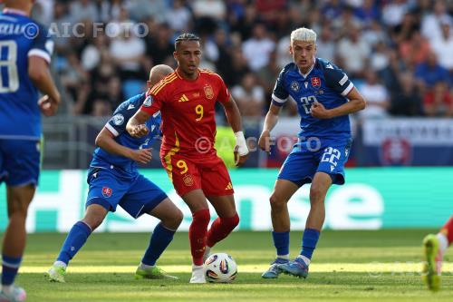 Slovakia U21 Mateo Joseph Spain U21 Tomas Rigo A. National Football final match between Slovakia U21 2-3 Spain U21 Bratislava, Slovakia 