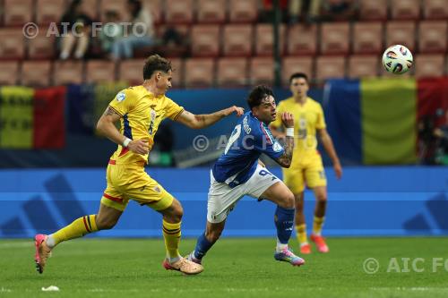 Italy U21 Matei Ilie Romania U21 2025 Trnava, Slovakia 