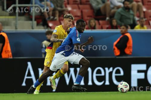 Italy U21 Octavian Popescu Romania U21 2025 Trnava, Slovakia 