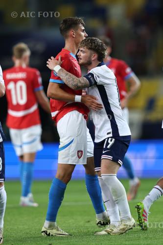 Czech Republic U21 Harvey Elliott England U21 2025 Dunajska Streda, Slovakia 