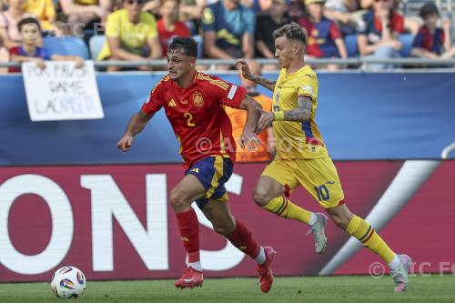 Spain U21 Octavian Popescu Romania U21 2025 Bratislava, Slovakia 