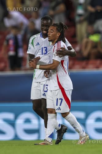 Italy U21 Luca Koleosho Italy U21 2025 Trnava, Slovakia 