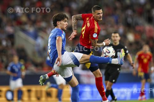 Italy U21 Rafa Marin Spain U21 2025 Trnava, Slovakia 