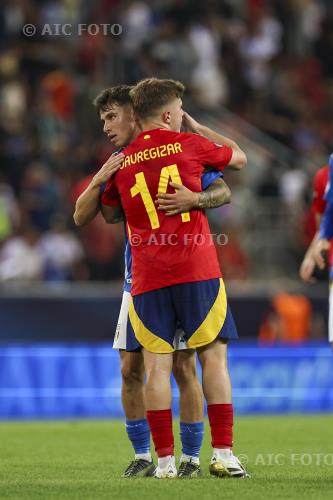 Italy U21 Mikel Jaureguizar Spain U21 2025 Trnava, Slovakia 