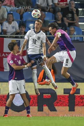 England U21 Merlin Rohl Germany U21 Tim Oermann Nitra final match between England U21 1-2 Germany U21 Nitra, Slovakia 