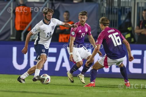 England U21 Jan Thielmann Germany U21 Caspar Jander Nitra final match between England U21 1-2 Germany U21 Nitra, Slovakia 