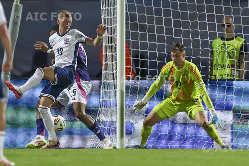 England U21 Jamil Siebert Germany U21 Tjark Ernst Nitra final match between England U21 1-2 Germany U21 Nitra, Slovakia 