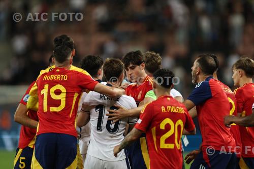 Spain U21 James McAtee England U21 2025 Trnava, Slovakia 