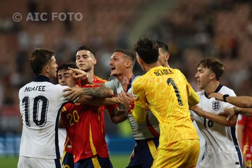 England U21 Alberto Moleiro Spain U21 James Beadle UEFA Under 21 Slovakia 2025 Quarter Finals, Match 25 A. Malatinsky final match between Spain U21 1-3  England U21 