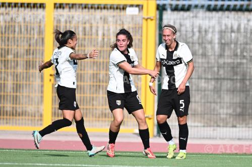 Parma Women Gaia Lonati Parma Women Giada Pondini Giuseppe Piccolo match between  Napoli Women 2-2 Parma Women Napoli, Italy 