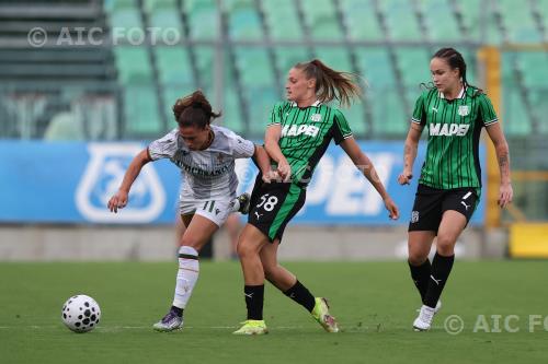 Ternana Women Emma Girotto Sassuolo Women Katja Scupien Enzo Ricci match between   Sassuolo Women 1-1 Ternana Women Sassuolo, Italy 