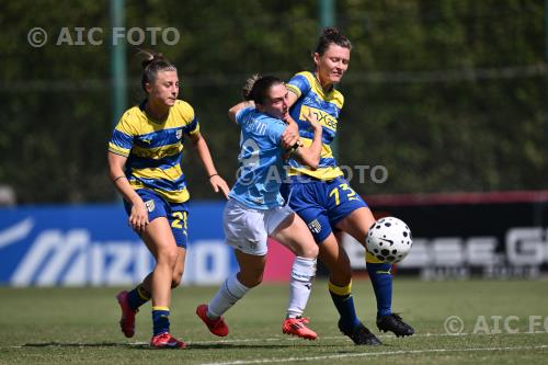 Parma Women Noemi Visentin Lazio Women Danielle Cox Mirko Fersini match between Lazio Women 3-1 Parma Women Formello, Italy 