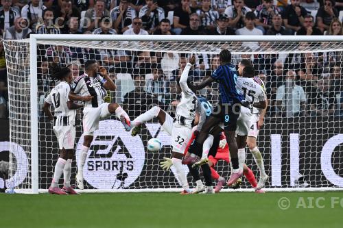 Inter Pierre Kalulu Juventus Juan David Cabal Inter 2025 Italian championship 2024 2025 3°Day 