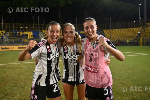 Juventus Women Abigail Brighton Juventus Women Estela Carbonell Nunez Romeo Menti match between Juventus Women 2-1 Inter Women Castellammare di Stabia, Italy 