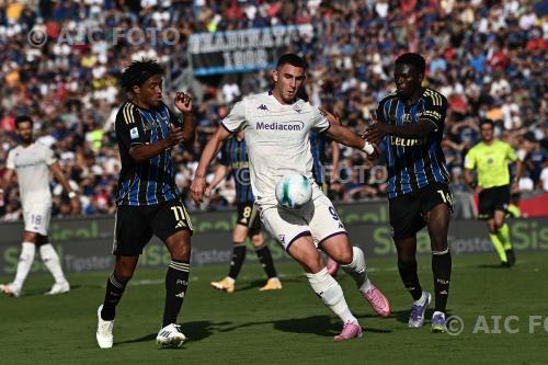 Pisa Roberto Piccoli Fiorentina Ebenezer Akinsanmiro Arena Garibaldi-Romeo Anconetani match between  Pisa 0-0 Fiorentina Pisa, Italy 