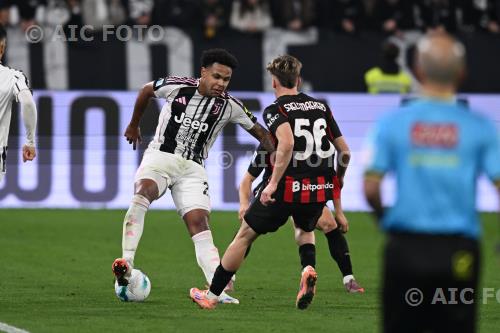 Juventus Alexis Saelemaekers Milan 2025 Torino, Italy 