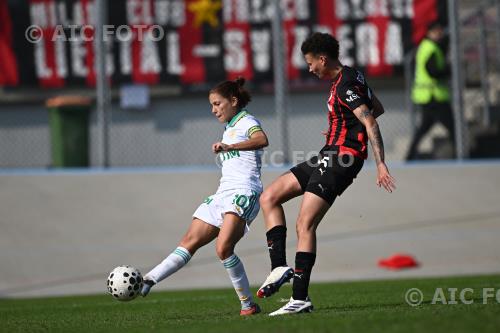 Roma Women Kay-Lee De Sanders Milan Women 2025 Milano, Italy Goal 1-2 