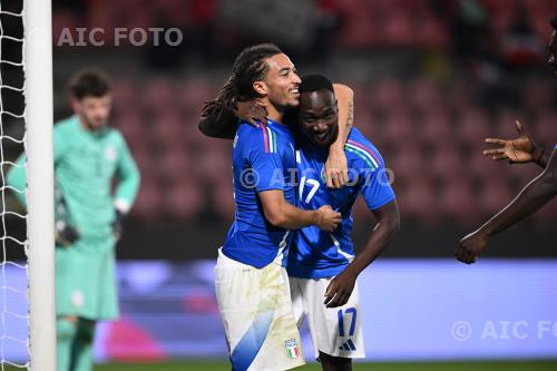 Italy U21 Luca Koleosho Italy U21 2025 Cremona, Italy 