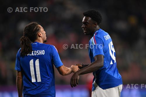 Italy U21 Luca Koleosho Italy U21 2025 Cremona, Italy 