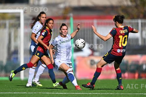 Genoa Women Alice Regazzoli Ternana Women Norma Cinotti Sciorba match between    Genoa Women 3-1 Ternana Women Genova, Italy