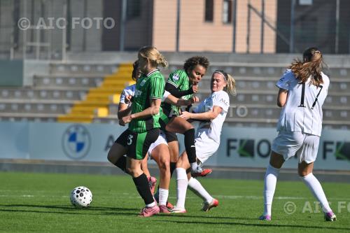 Como Women Kassandra Missipo Sassuolo Women Mina Bergersen Enzo Ricci match between    Sassuolo Women 1-0 Como Women Sassuolo, Italy