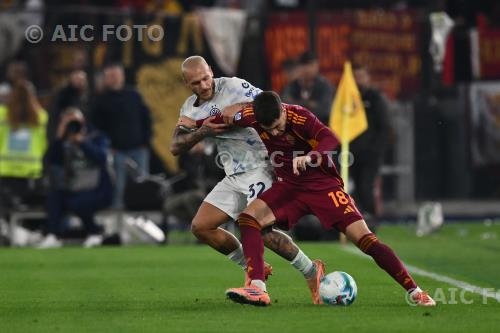 Roma Federico Dimarco Inter 2025 Roma, Italy 